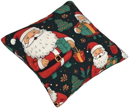 Ogniwo Merry Christmas Throw Pillow 12x12 Inch