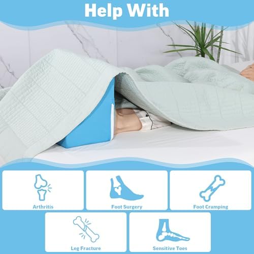 ROYALAY Blanket Lifters for Foot of Bed Support