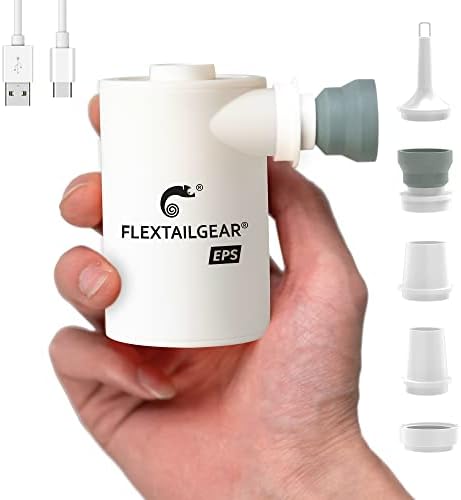 FLEXTAILGEAR Portable Electric Air Pump with Emergency Power