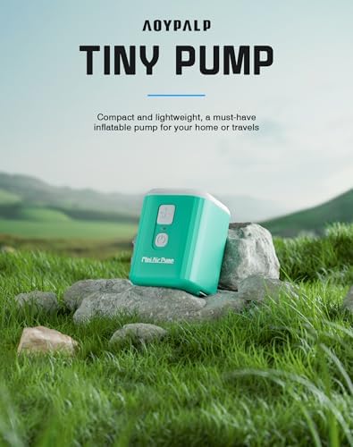 Aoypalp Mini Air Pump with 1600mAh Battery 1