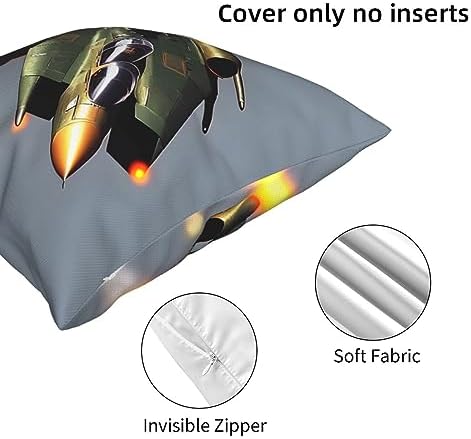 Ogniwo Jet Fighters Throw Pillow 12x12 Inch 1