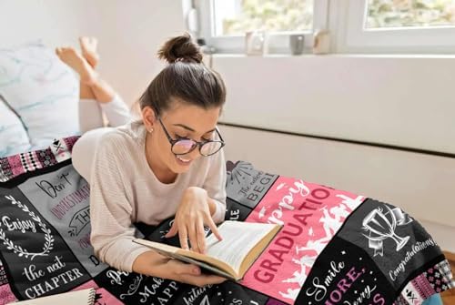 QOJUYO 2025 Graduation Gift Throw 60x50 for Women