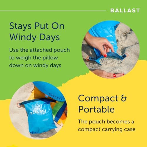 Ballast Travel Pillow PRO Ocean Blue