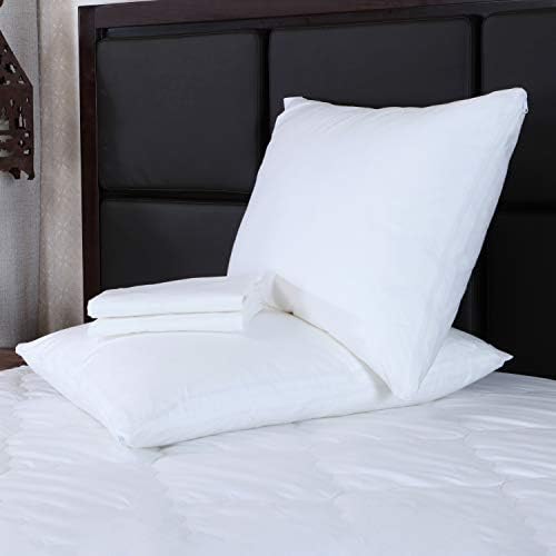 Right Choice Bedding Cotton Pillow Protectors Set of 4 20x26