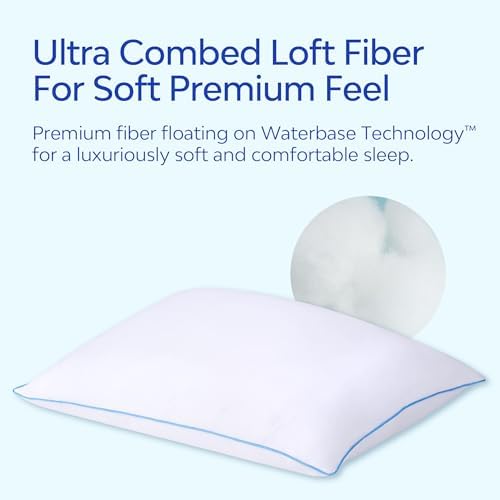 Mediflow Elite Fiber Water Pillow with Cotton Protector