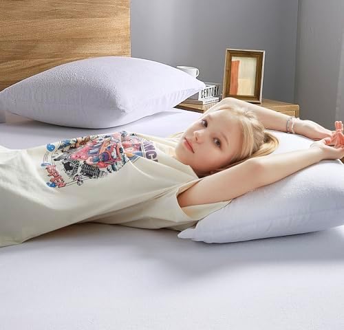 ProtectMySleep Cotton Terry Pillow Protectors - 2 Pack