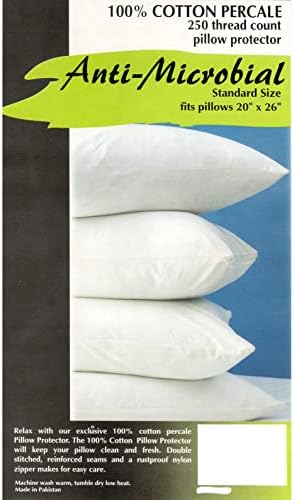 Petal Cliff 2 Pack Cotton Pillow Protectors