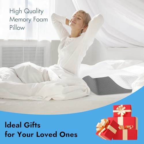 Anvo Cervical Pillow for Neck and Shoulder Pain Relief