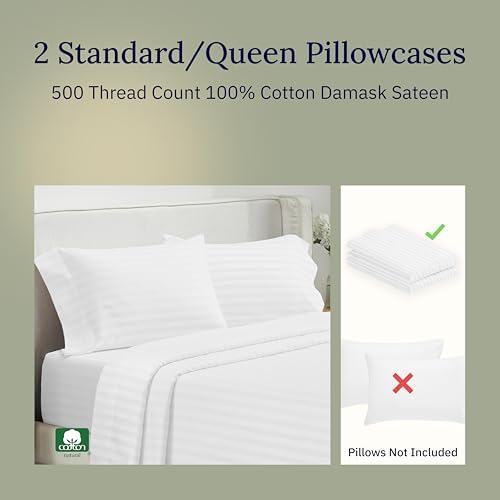 California Design Den 500 Thread Count Pillowcases Set
