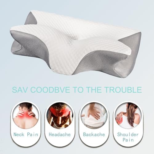Dreamers Relief Pillow for All Sleep Positions