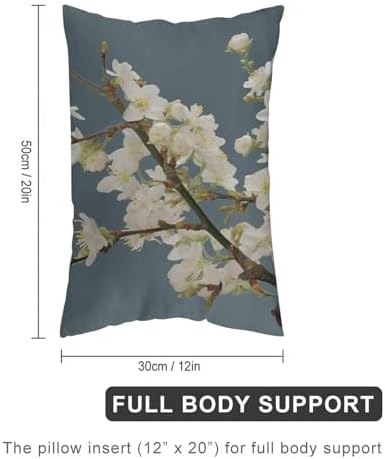 VFMNT Pillowcase with Zipper 12x20 Inch Decorative