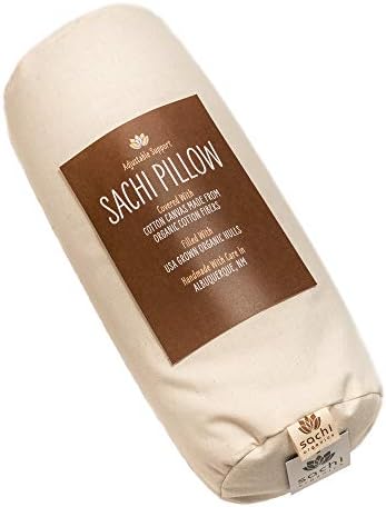 Sachi Organics Buckwheat Cylinder Neck Pillow 1