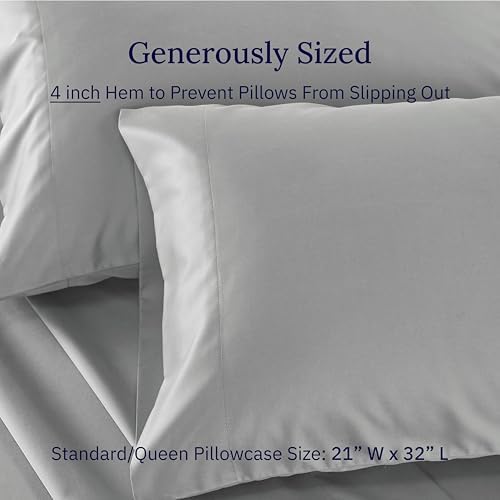 California Design Den 500 Thread Count Pillowcase Set of 2 1