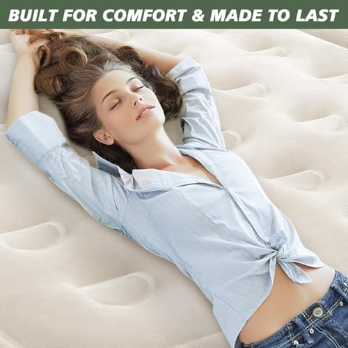Kayfia Twin Air Mattress with Rechargeable Pump