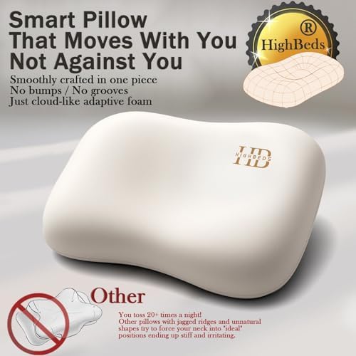 HighBeds Cervical Neck Pillow for Side Sleepers 1