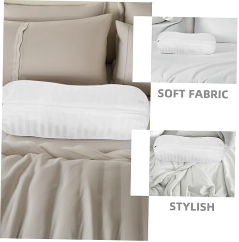 OFFSCH Soft Neck Support Pillow Cover Cylindrical Zipper