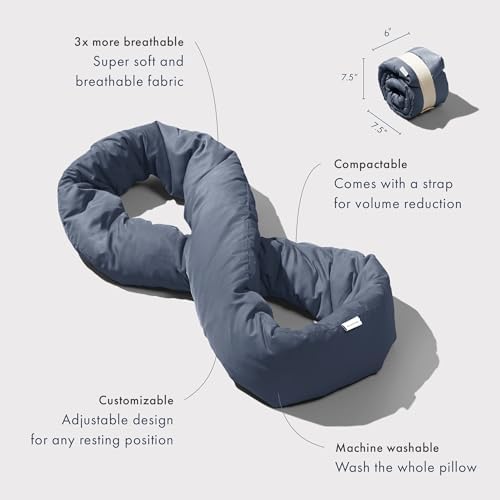 Huzi Infinity Pillow - 360 Support Travel Pillow