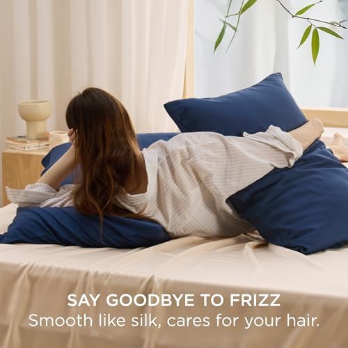 Bedsure Cooling Pillow Cases Queen Size Set of 2