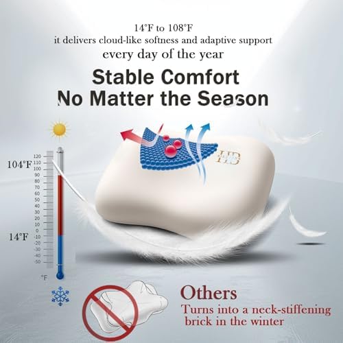 HighBeds Cervical Neck Pillow for Side Sleepers 1