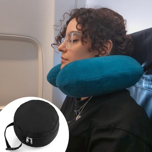 Yeyeplum Travel Neck Pillow Bag with Quick Release Clasp