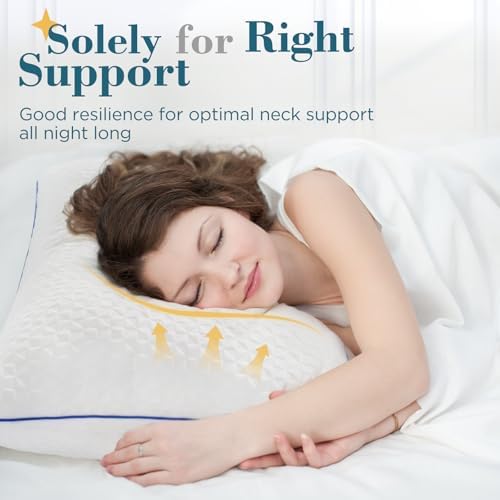 Viewstar Shredded Memory Foam Pillows Queen Set of 2