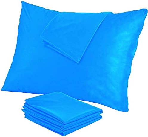 4 Pack Waterproof Pillow Protectors with Zipper