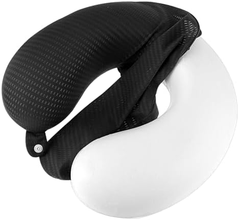 Gjinxi U-Shape Neck Pillow Cover - Washable Travel Pillow Case for Airplane