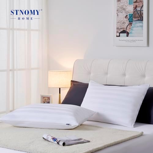 Stnomy Premium Cotton Pillow Protectors 2 Pack