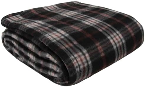 Trail Maker 50x60 Plaid Fleece Throw Blanket