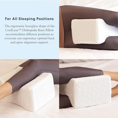 Luna Cooling Knee Pillow for Hip Lower Back Pain Relief