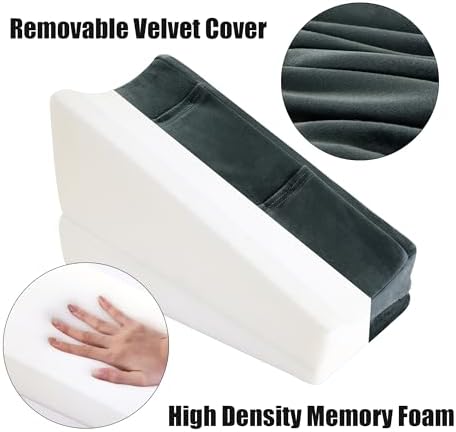 BALAPET Adjustable Arm Leg Pillow with Pockets - Grey