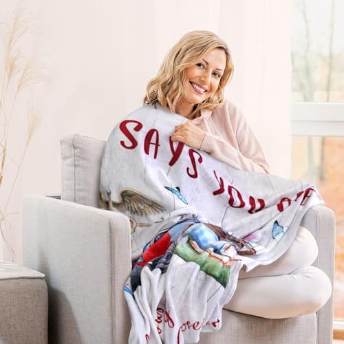 Soft Flannel Nurse Appreciation Throw Blanket 50x60
