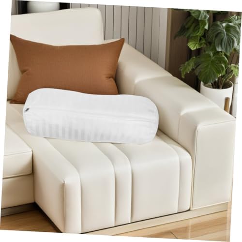 OFFSCH Soft Neck Support Pillow Cover Cylindrical Zipper