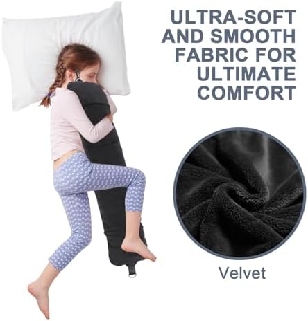 WEEAEEW Stuffable Travel Pillow with Velvet Storage Bag