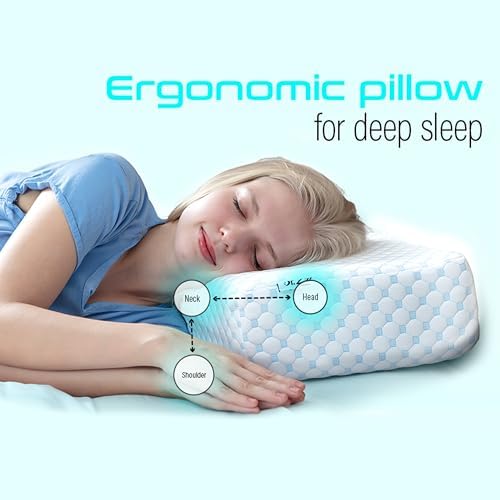 Dr Zzz Cooling Cube Pillow and Knee Pillow Set 1