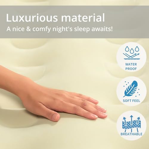 Simpli Comfy 18 Inch Raised Twin Inflatable Mattress