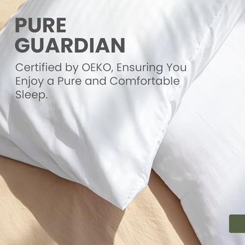 Fairpeak Pillow Covers with Zipper 20x26 2 Pack
