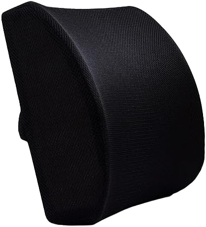 Ciieeo Car Lumbar Support Cushion for Office and Driving Comfort