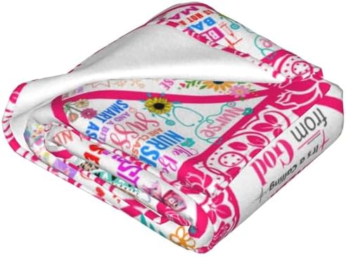 Nurse Appreciation Throw Blanket 60x50 Inches