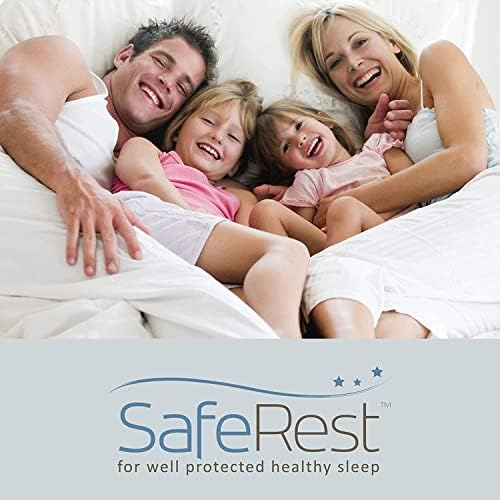 SafeRest Pillow Protector Queen Size Waterproof