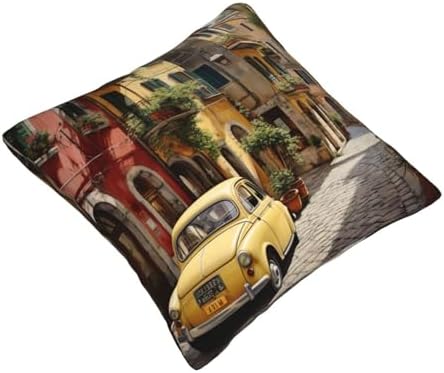 Ogniwo Italian Street Throw Pillow 12x12 Inch 1