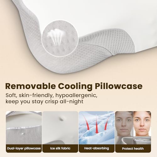 Tranqifit Cervical Pillow for Neck Pain Relief
