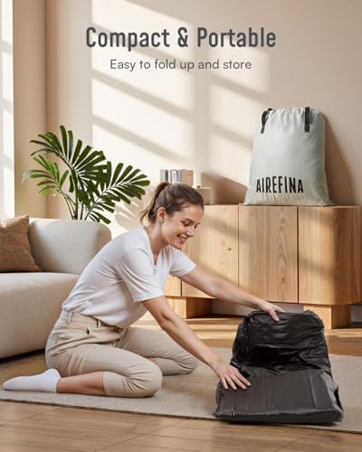 Airefina King Size Air Mattress with Built-in Pump 1