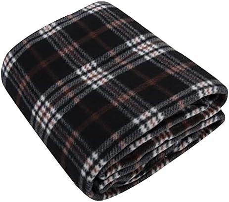 Trail Maker 50x60 Plaid Fleece Throw Blanket