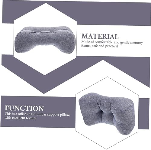 NUOBESTY Lumbar Support Pillow for Office and Car Use