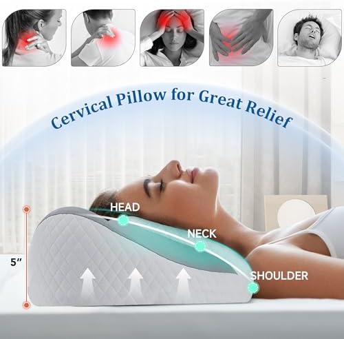OneBlis Butterfly-Shaped Cervical Neck Pillow for Sleep