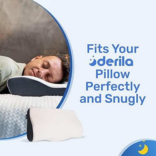 Derila Pillowcase for Memory Foam Pillow