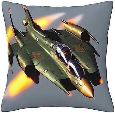 Ogniwo Jet Fighters Throw Pillow 12x12 Inch 1