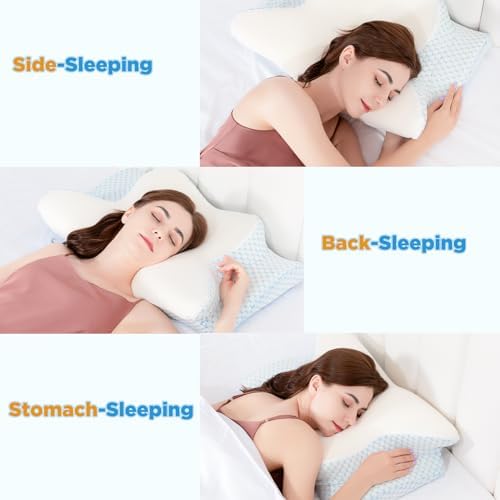 Iwacool Cool Cervical Neck Pillow for Pain Relief