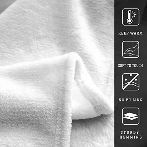 Feelyou Death Moth Flannel Fleece Throw Blanket